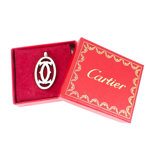 【中古】Cartier/カルティエ ロゴ チャーム/ペンダントトップ/j174-3