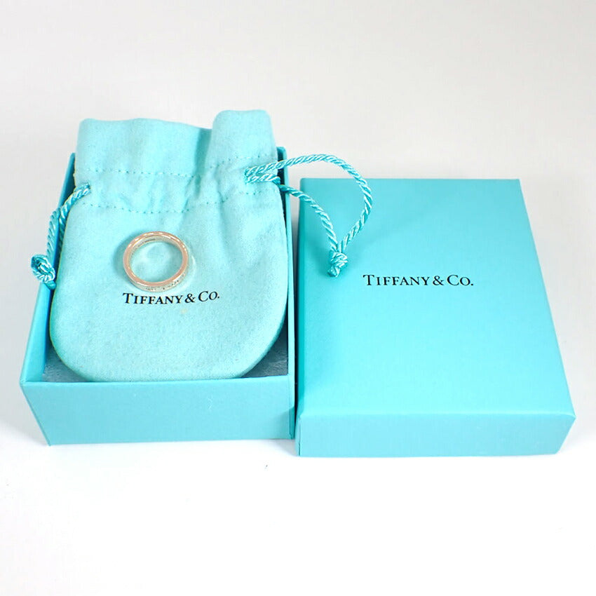 【中古】TIFFANY/ティファニー ルベドメタル 1837 リング /9号/j174-5
