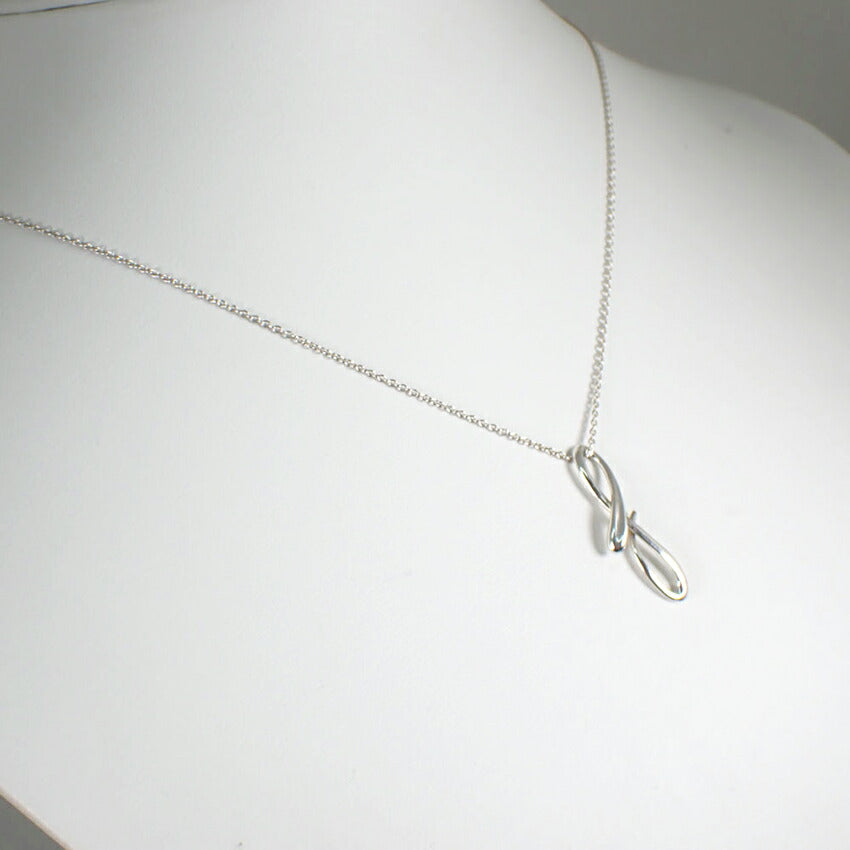 【中古】TIFFANY/ティファニー 925 イニシャルf ペンダント/ネックレス /j174-7