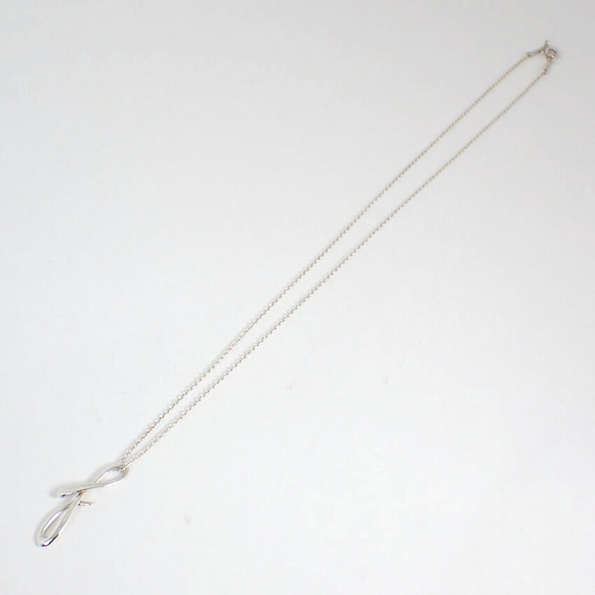 【中古】TIFFANY/ティファニー 925 イニシャルf ペンダント/ネックレス /j174-7