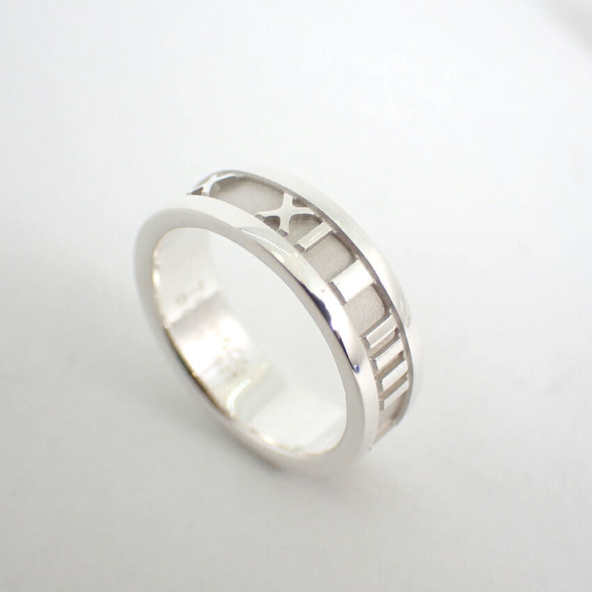 【中古】TIFFANY/ティファニー 925 アトラス リング/13.5号/j174-9