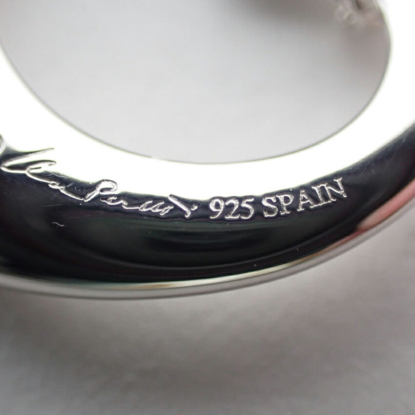 【中古】TIFFANY/ティファニー 925 オープンハート ペンダント/ネックレス/j176-11