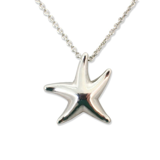 【中古】TIFFANY/ティファニー 925 スターフィッシュ ペンダント/ネックレス/j176-3