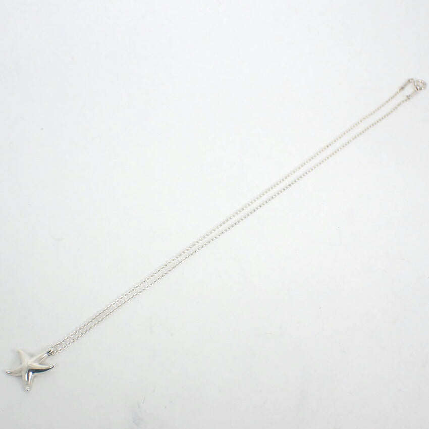 【中古】TIFFANY/ティファニー 925 スターフィッシュ ペンダント/ネックレス/j176-3