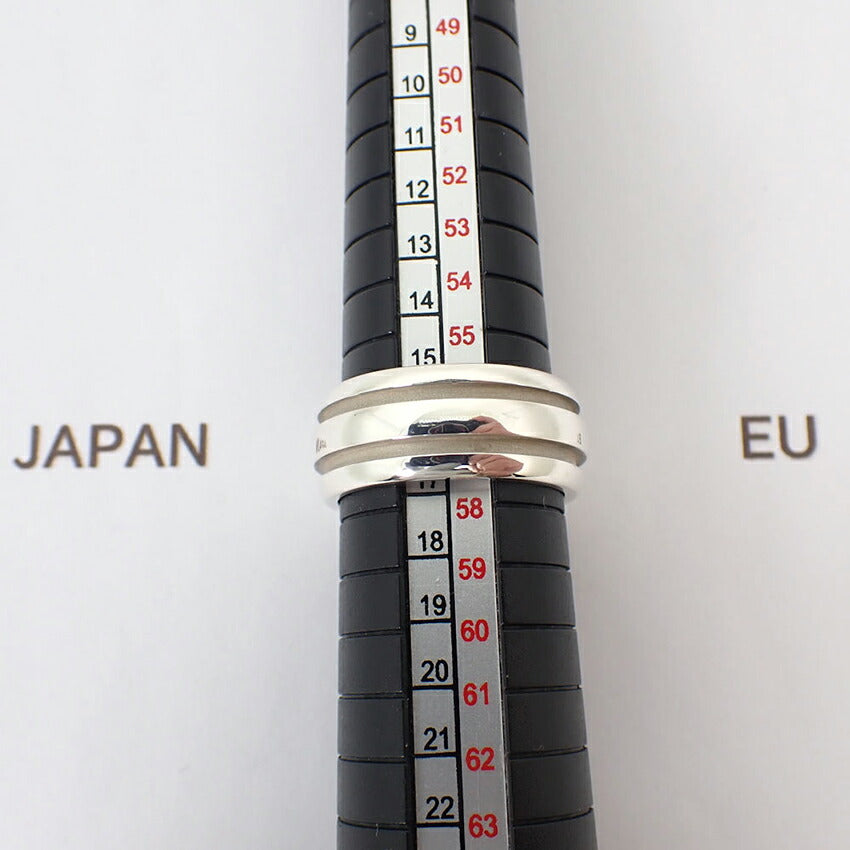 【中古】TIFFANY/ティファニー 925 ダブルライン リング /16.5号/j176-4