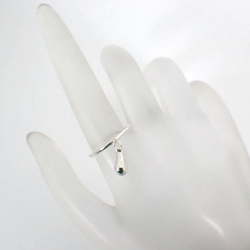 【中古】TIFFANY/ティファニー 925 ティアドロップ リング /11号/j176-6