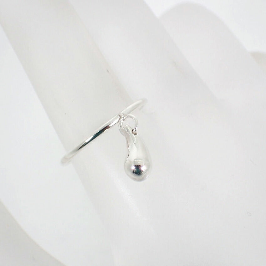 【中古】TIFFANY/ティファニー 925 ティアドロップ リング /11号/j176-6