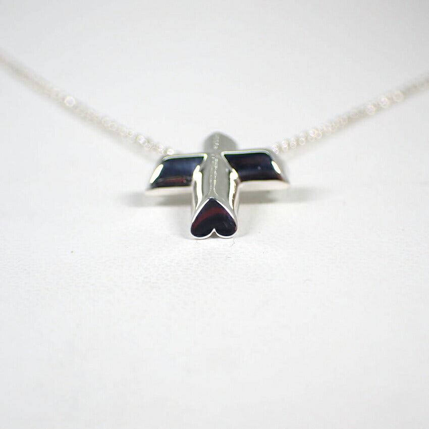 【中古】TIFFANY/ティファニー 925 テンダネスハート クロス ペンダント/ネックレス/j177-10