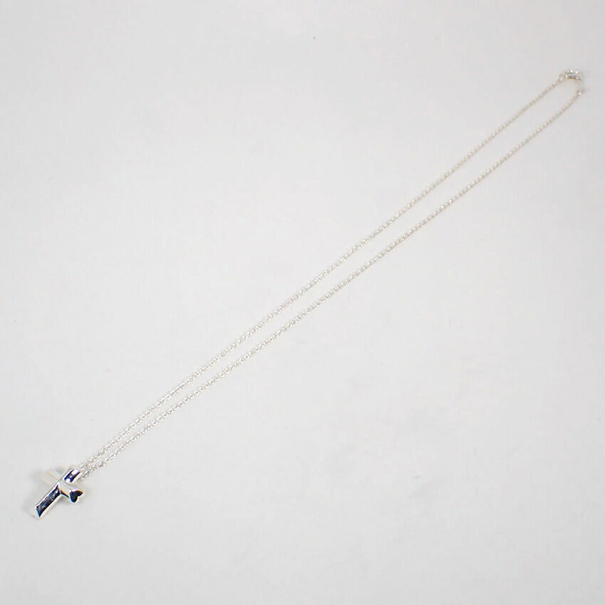 【中古】TIFFANY/ティファニー 925 テンダネスハート クロス ペンダント/ネックレス/j177-10
