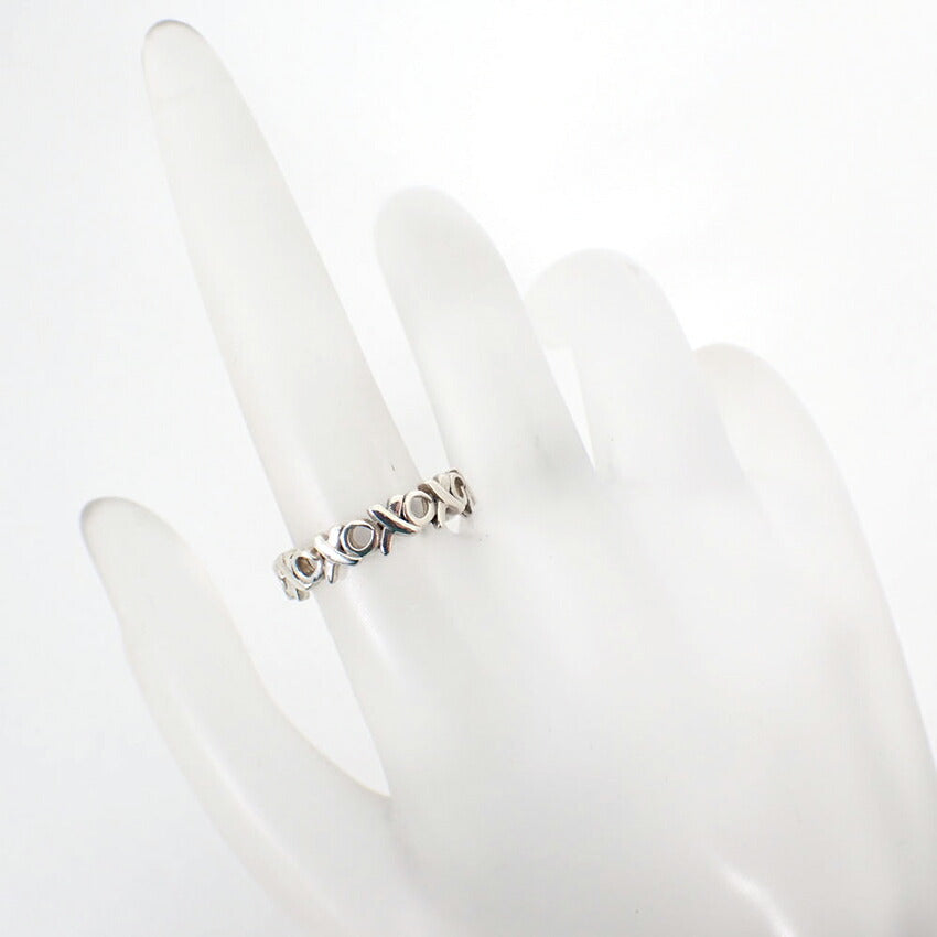 【中古】TIFFANY/ティファニー 925 パロマピカソ ラブ＆キス XO リング /10号/j177-4
