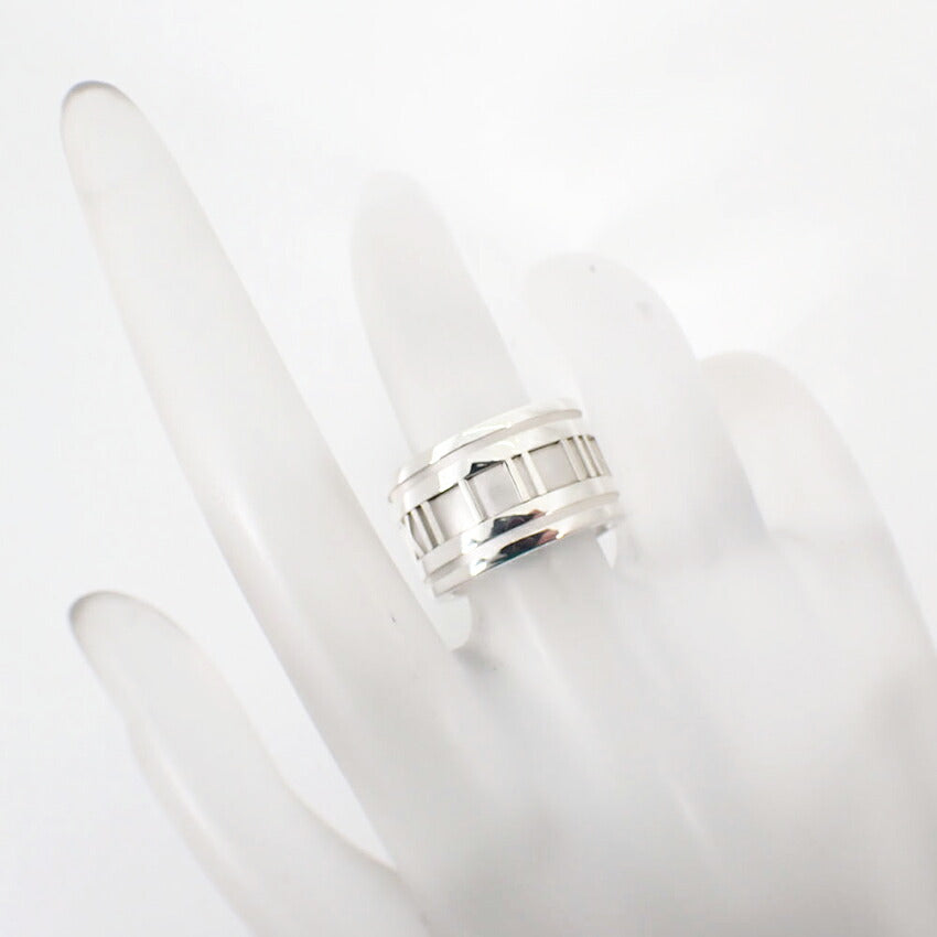 【中古】TIFFANY/ティファニー 925 アトラスワイド リング /11号/j177-8