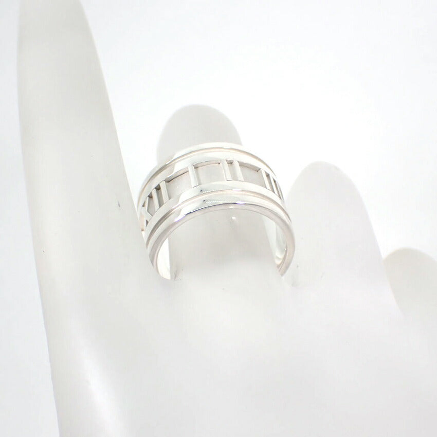 【中古】TIFFANY/ティファニー 925 アトラスワイド リング /11号/j177-8
