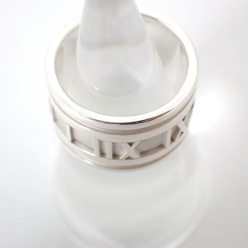 【中古】TIFFANY/ティファニー 925 アトラスワイド リング /11号/j177-8