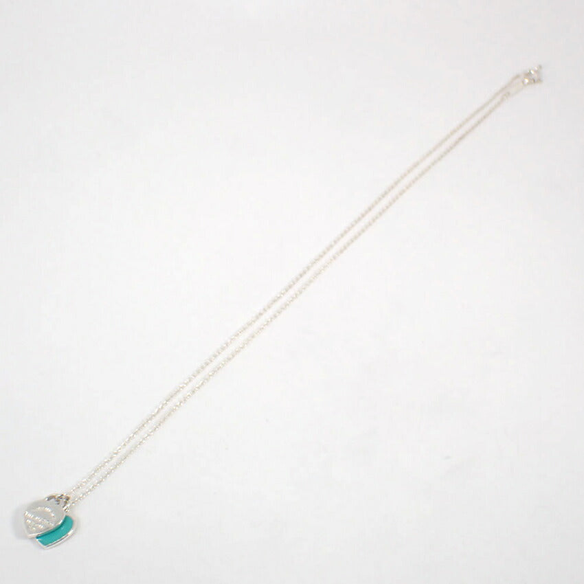 【中古】TIFFANY/ティファニー 925/エナメル リターントゥティファニー ダブルハートタグ ペンダント/j178-10