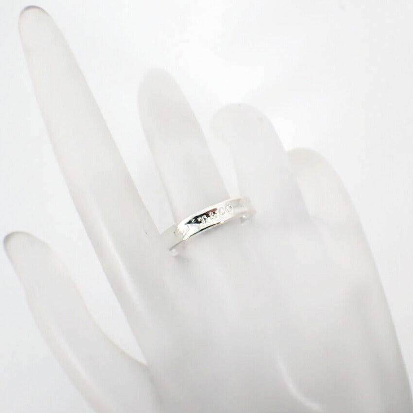 【中古】TIFFANY/ティファニー 925 1837 ナロー リング/14号/j178-3