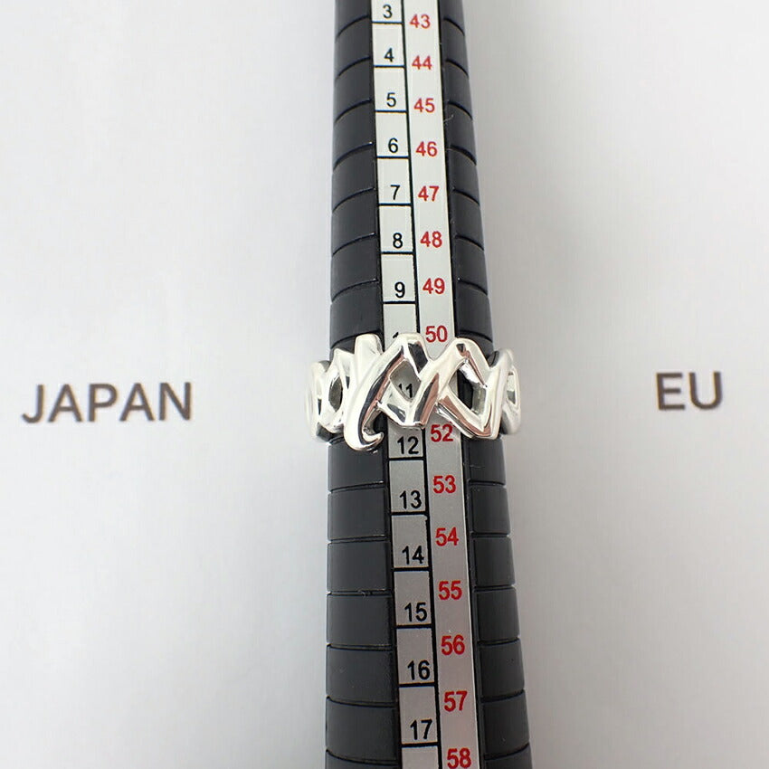 【中古】TIFFANY/ティファニー 925 パロマピカソ キス リング /11号/j178-6