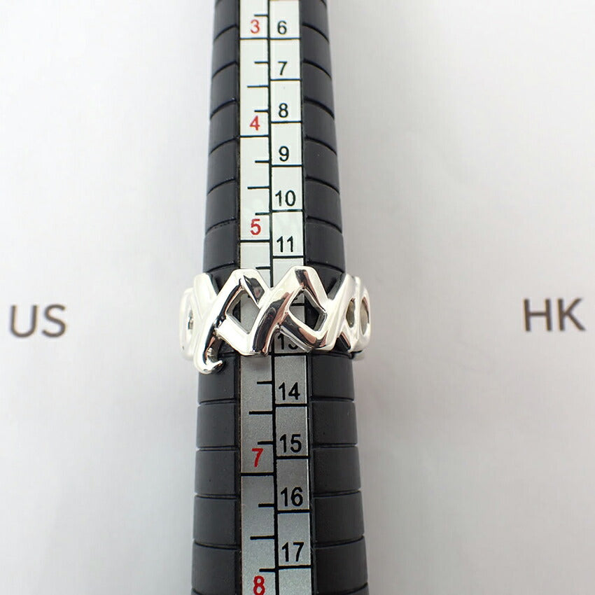 【中古】TIFFANY/ティファニー 925 パロマピカソ キス リング /11号/j178-6