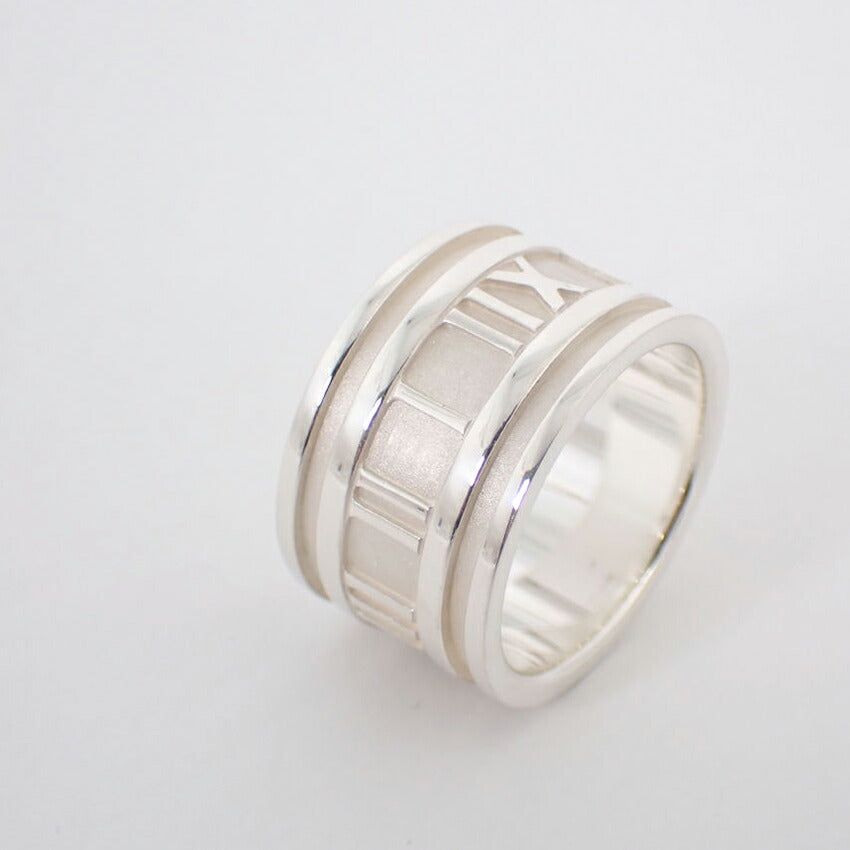 【中古】TIFFANY/ティファニー/925/アトラス/ワイド/リング /10号/j179-10