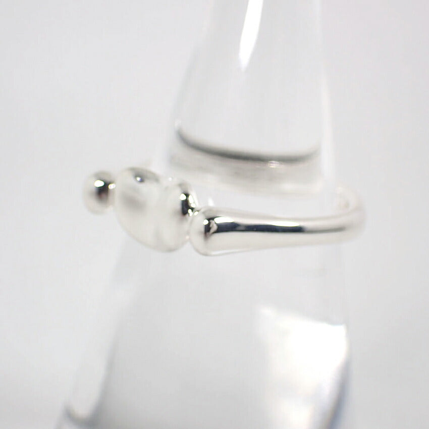 【中古】TIFFANY/ティファニー/Ag925/ビーン/リング/ 10号/j179-2