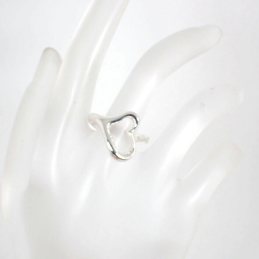 【中古】TIFFANY/ティファニー/925/オープンハート/リング /12号/j179-4