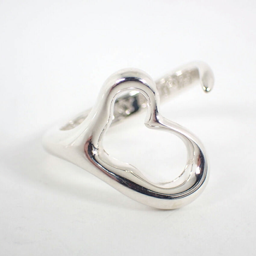 【中古】TIFFANY/ティファニー/925/オープンハート/リング /12号/j179-4