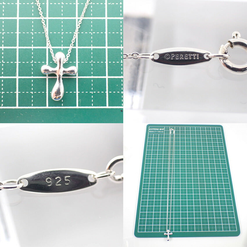 【中古】TIFFANY/ティファニー/Ag925/ティアドロップクロス/ペンダント/j179-5