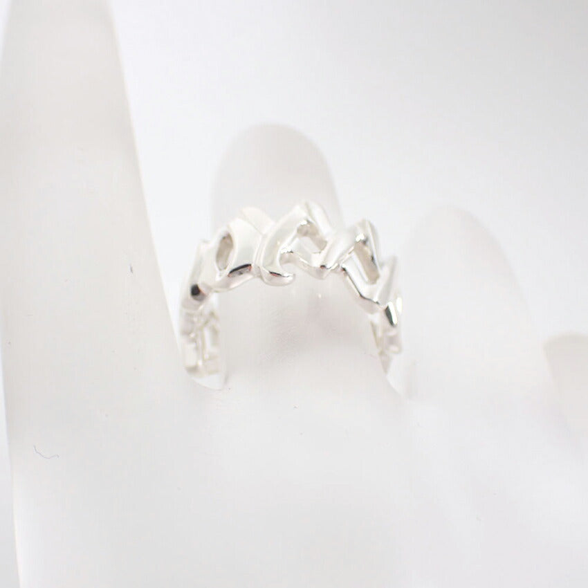 【中古】TIFFANY/ティファニー/925/キス/リング/9号/j179-8