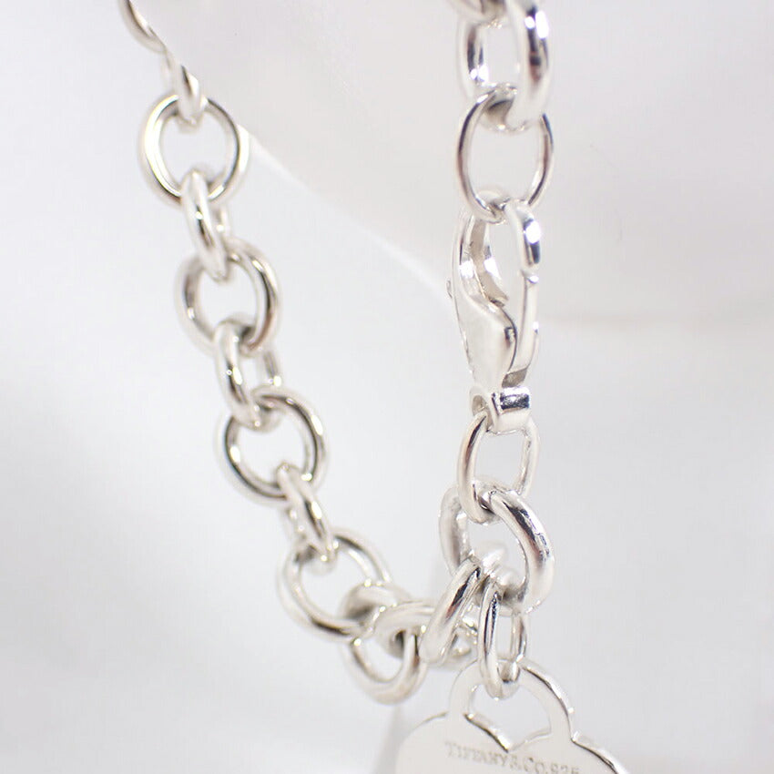 【中古】TIFFANY/ティファニー/925/ハートタグ/ブレスレット/j179-9