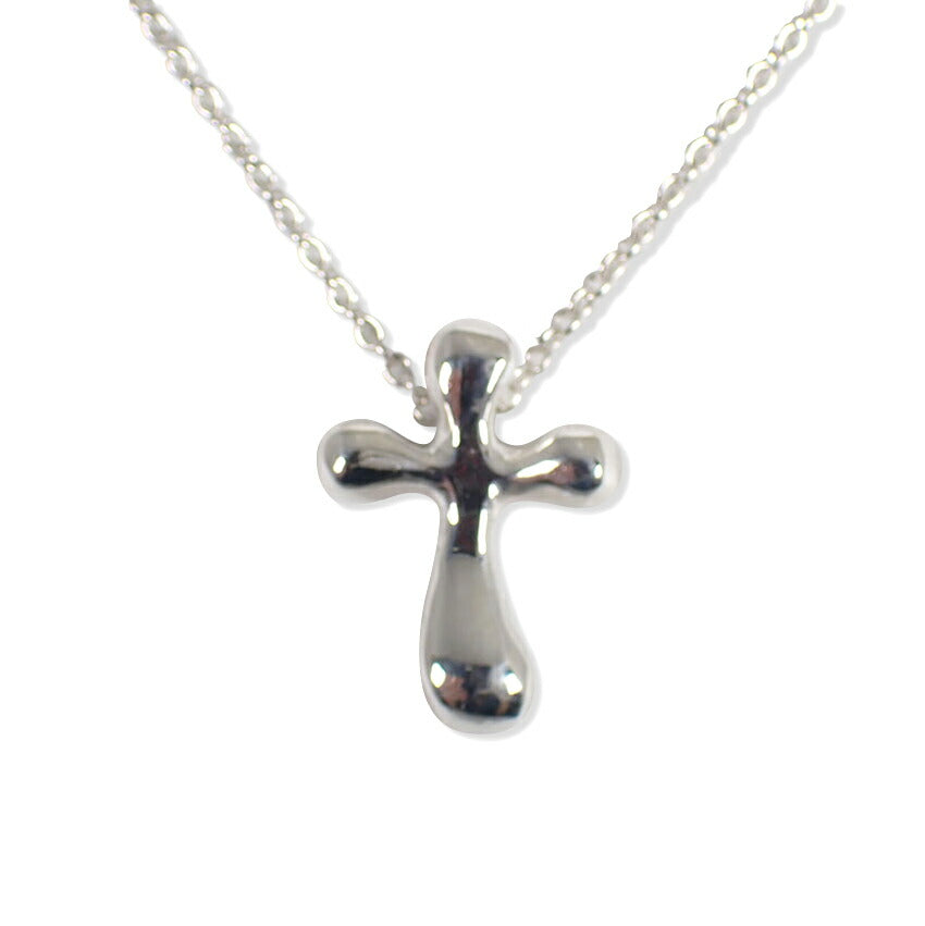 【中古】TIFFANY/ティファニー 925 スモールクロス ペンダント/ネックレス/j180-10
