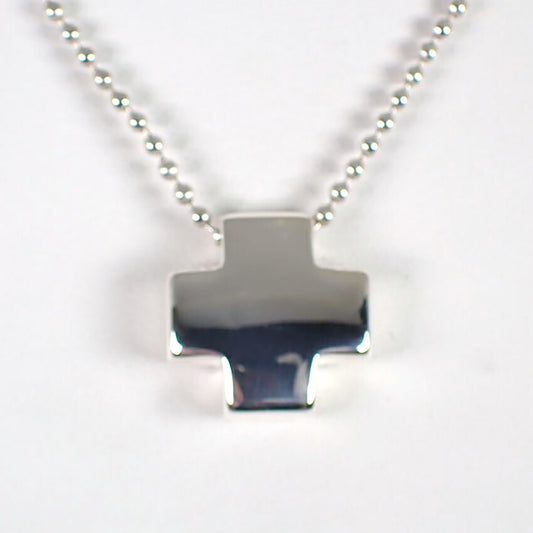 【中古】TIFFANY/ティファニー 925 ローマンクロス ペンダント/ネックレス/j180-2