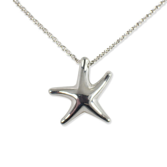【中古】TIFFANY/ティファニー 925 スターフィッシュ ペンダント/ネックレス/j180-8
