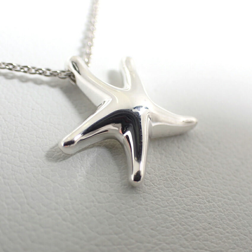 【中古】TIFFANY/ティファニー 925 スターフィッシュ ペンダント/ネックレス/j180-8