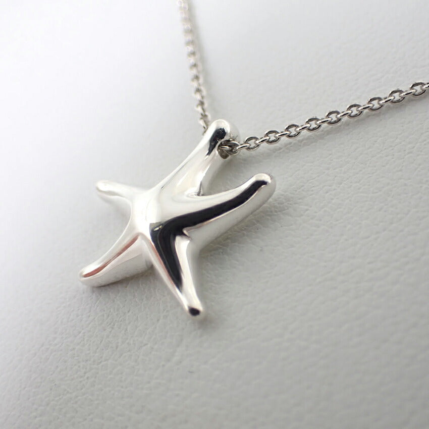 【中古】TIFFANY/ティファニー 925 スターフィッシュ ペンダント/ネックレス/j180-8