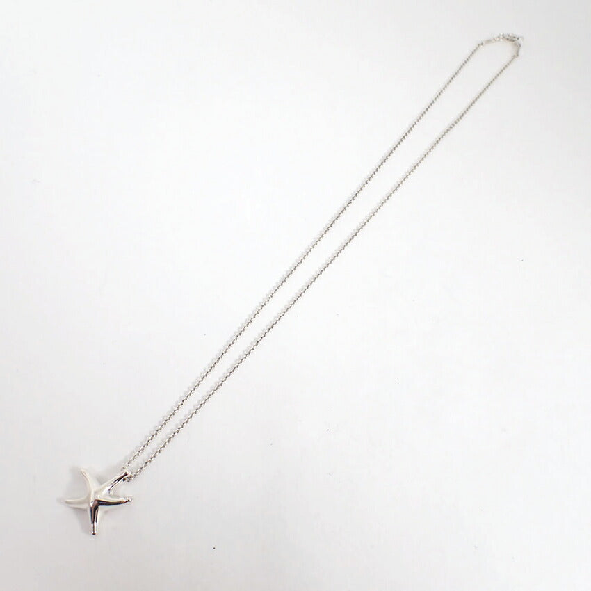 【中古】TIFFANY/ティファニー 925 スターフィッシュ ペンダント/ネックレス/j180-8