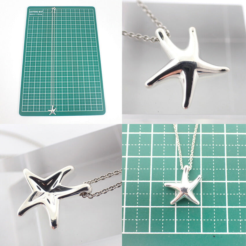 【中古】TIFFANY/ティファニー 925 スターフィッシュ ペンダント/ネックレス/j180-8