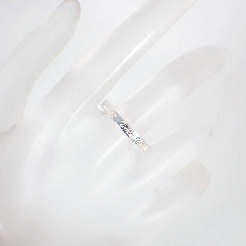 【中古】TIFFANY/ティファニー 925 ノーツ ナロー リング /12.5号/j180-9