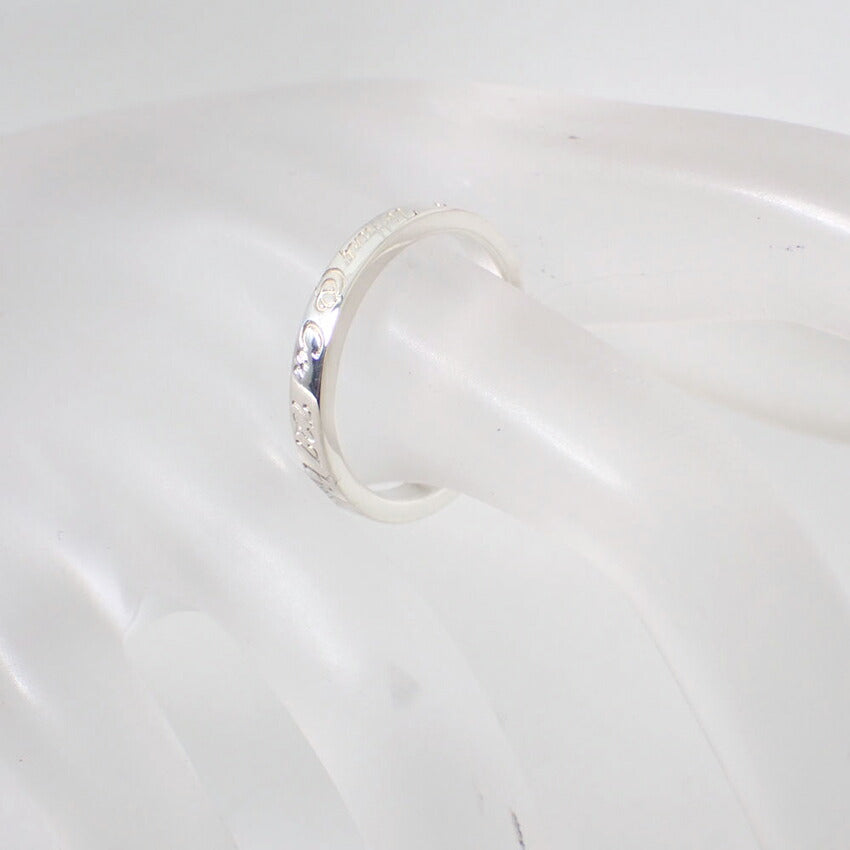 【中古】TIFFANY/ティファニー 925 ノーツ ナロー リング /12.5号/j180-9