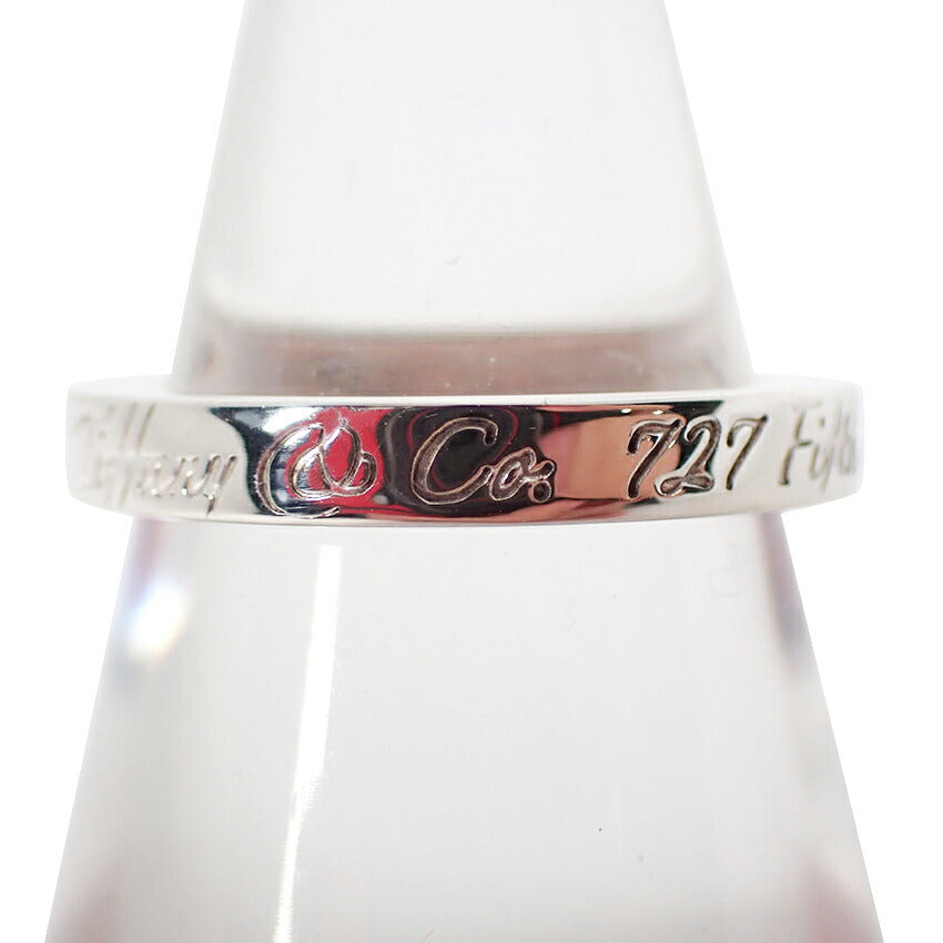 【中古】TIFFANY/ティファニー/925/ノーツ/ナロー/リング/9号/j181-1