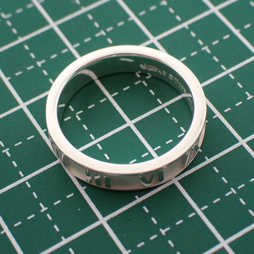 【中古】TIFFANY/ティファニー/925/アトラス/ナロー/リング /11号/j181-9