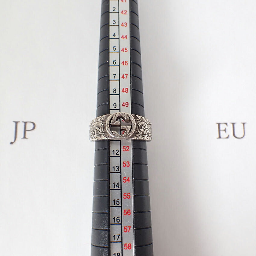 【中古】GUCCI/グッチ/Ag925/アラベスクG/リング/11号/j182-2