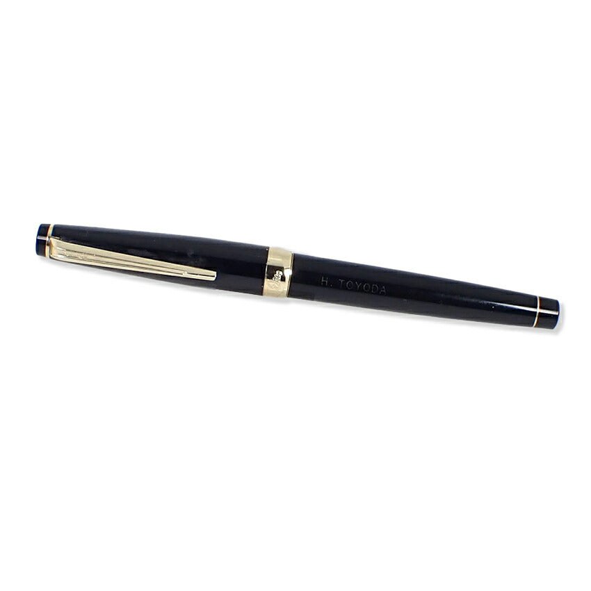 PILOT/パイロット 万年筆　ペン先１８K　ブラック×ゴールド/j184-8