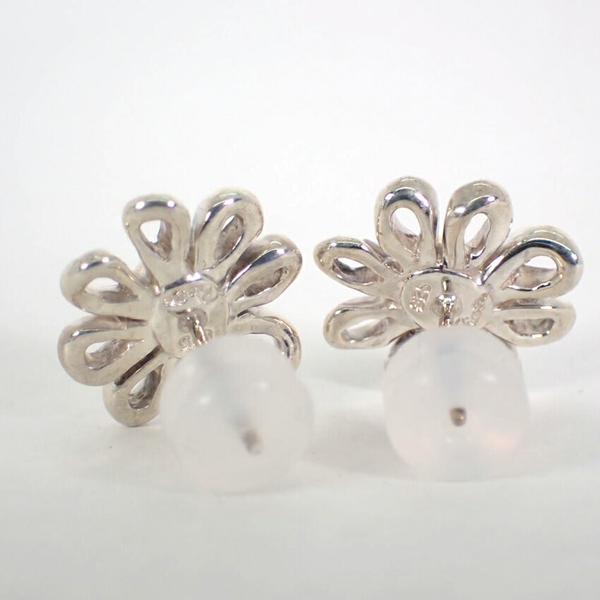 【中古】TIFFANY/ティファニー 925/750 パロマピカソ デイジー ピアス キャッチ社外/j185-3