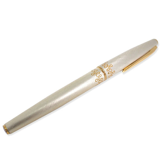 PILOT/パイロット 万年筆 ペン先１８K シルバー×ゴールド /j186-1