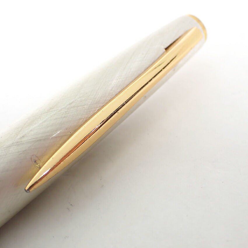 PILOT/パイロット 万年筆 ペン先１８K シルバー×ゴールド /j186-1