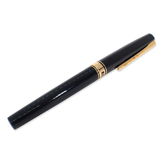 PILOT/パイロット 万年筆　ペン先１４K　ブラック×ゴールド/j186-5