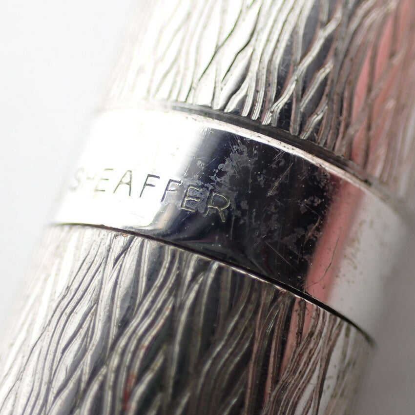 SHEAFFER/シェーファー 万年筆 ペン先１４K シルバー×ゴールド/j187-4
