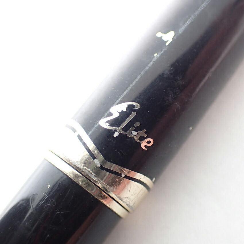 PILOT/パイロット 万年筆　ペン先１８K　ブラック×ゴールド/j187-6