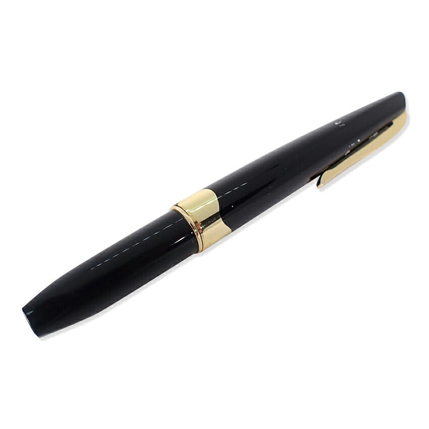 PILOT/パイロット 万年筆　ペン先１８K　ブラック×ゴールド/j187-7