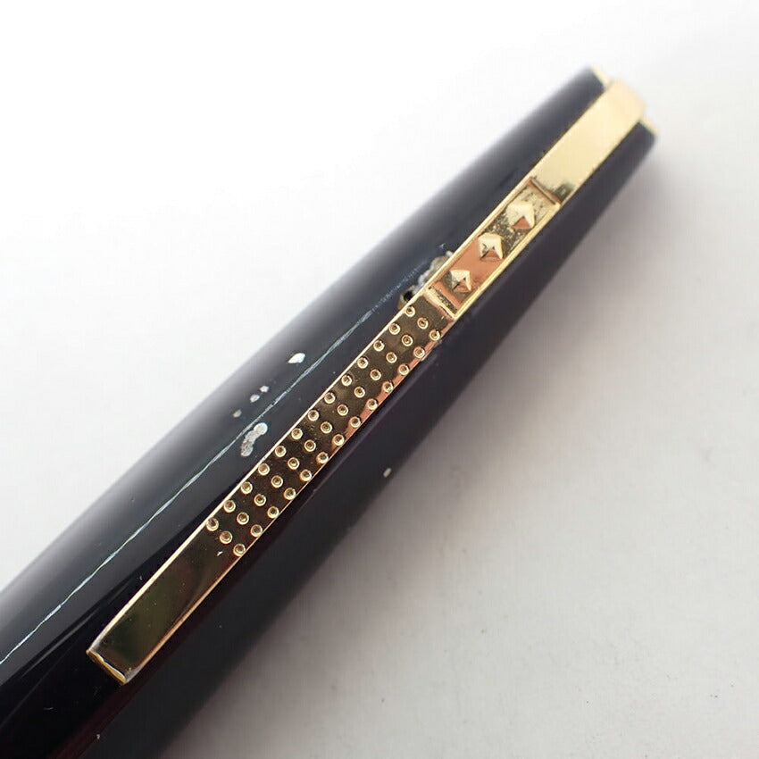 PILOT/パイロット 万年筆　ペン先１８K　ブラック×ゴールド/j187-7