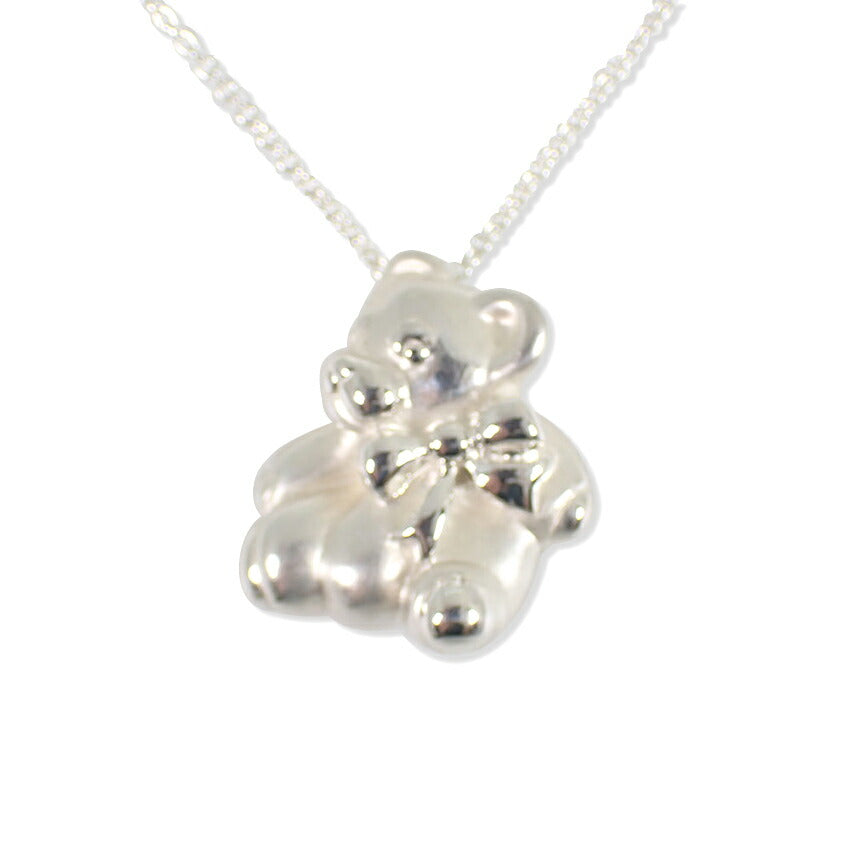 【中古】TIFFANY/ティファニー 925 ベア ペンダント/ネックレス/j188-10